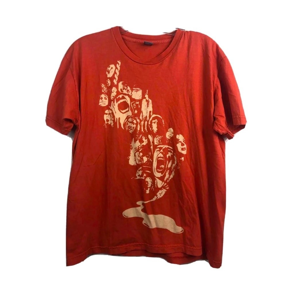 Fresh Jive Vintage Orange Faces Graphic T-Shirt